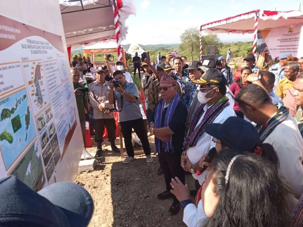 Brantas Abipraya Bangun Rumah untuk Warga Eks Tim-Tim di Kupang