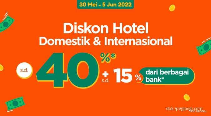 Promo Gajian PegiPegi Hingga Juli, Diskon Hotel Hingga 40 Plus 15