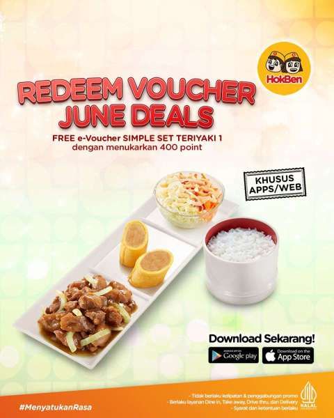 Promo HokBen Bulan Juni 2025 Khusus Aplikasi dan Website