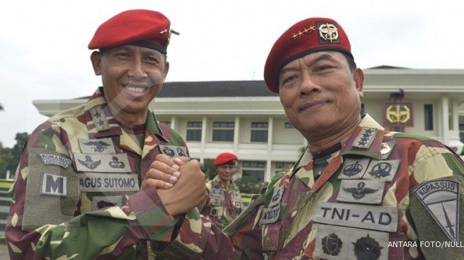 Hari ini SBY lantik Panglima TNI dan KSAD baru