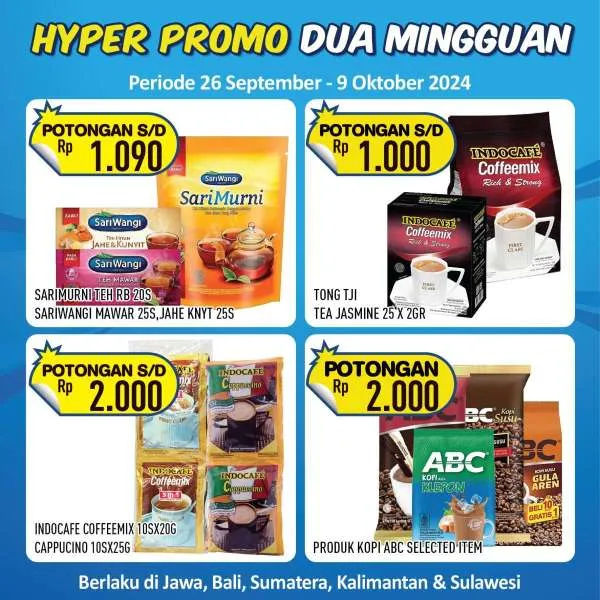 Promo Hypermart Dua Mingguan Periode 26 September-9 Oktober 2024