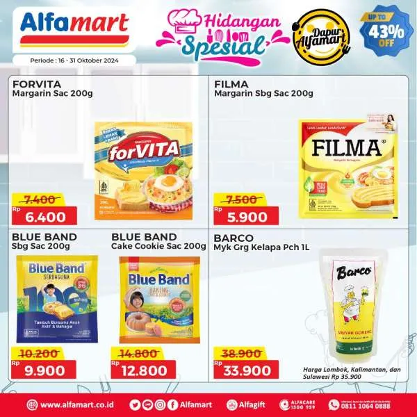 Promo Alfamart Periode 16-31 Oktober 2024