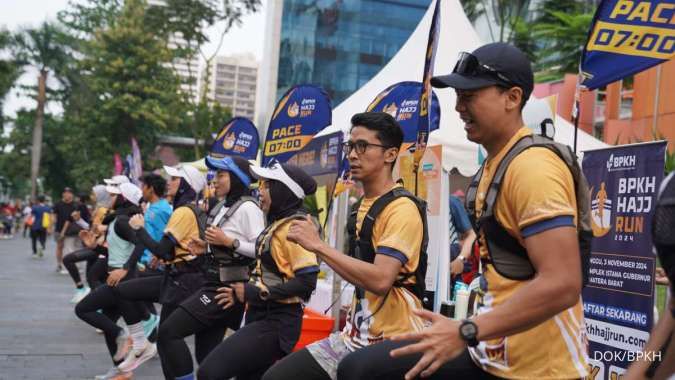 Road to BPKH Hajj Run 2024 di Car Free Day: Kampanye Peduli Kesehatan Haji