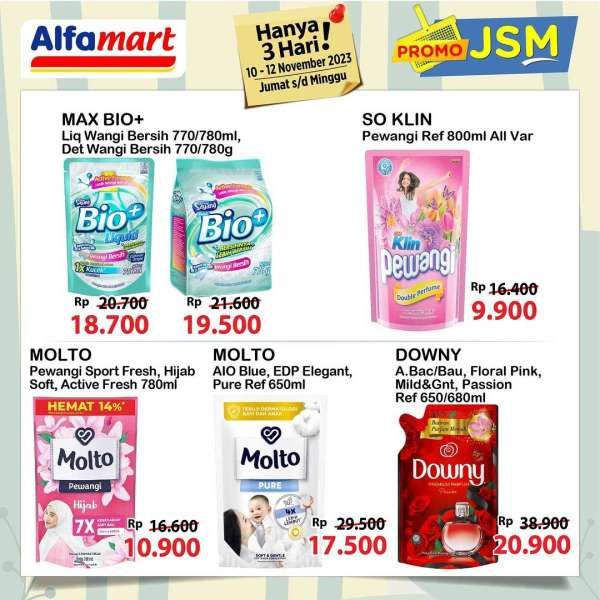 Katalog Promo JSM Alfamart Terbaru 10-12 November 2023