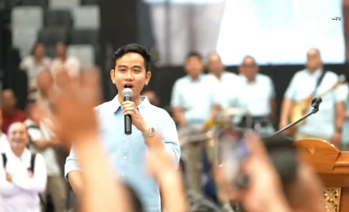 Gibran Rakabuming: Tenang Saja Pak Prabowo, Saya Sudah Ada di Sini