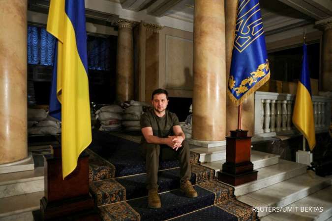 Presiden Ukraina: Kami akan Berjuang untuk Setiap Meter Tanah Kami