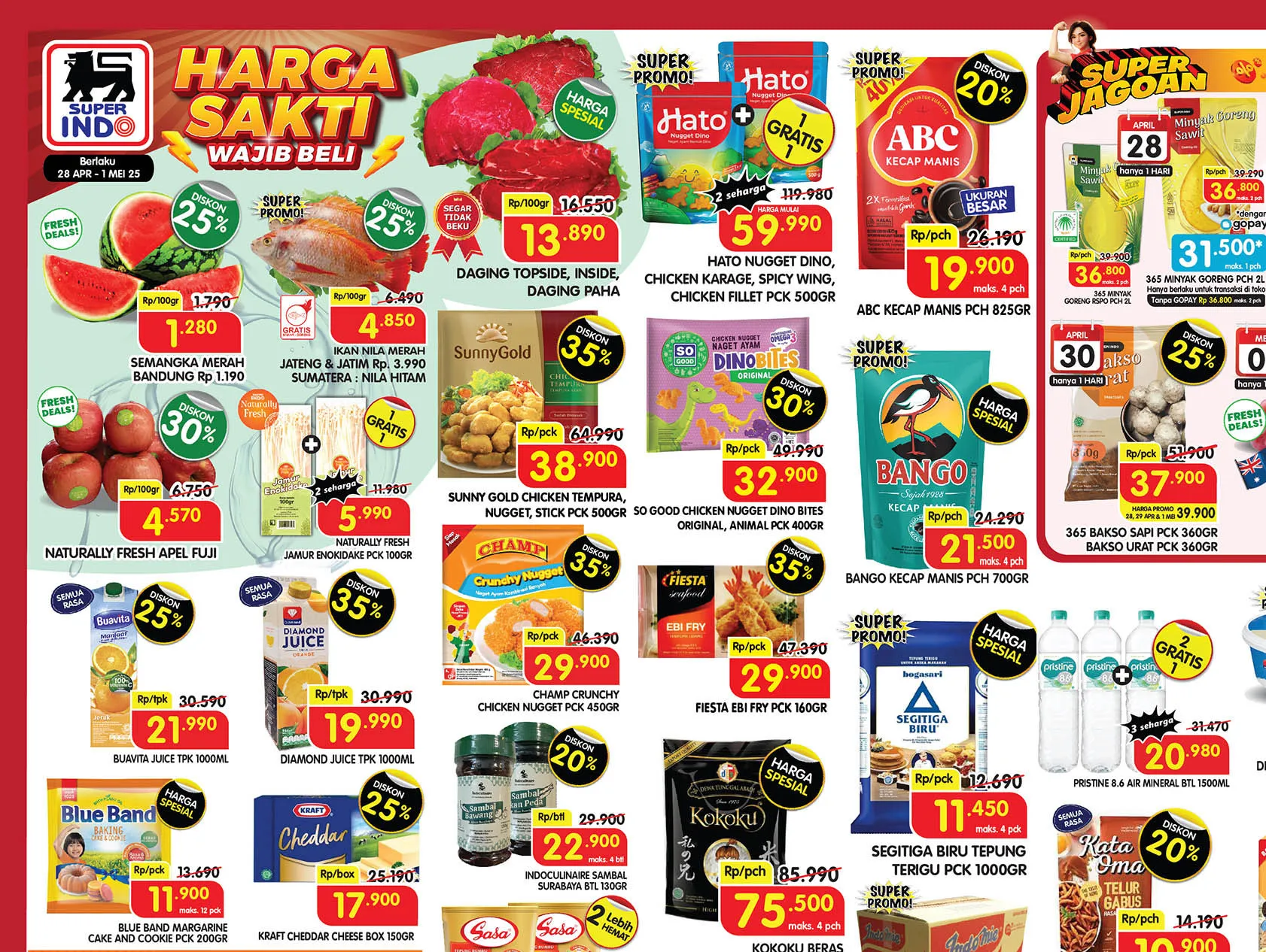 Promo Superindo Weekday 28 April-1 Mei 2025