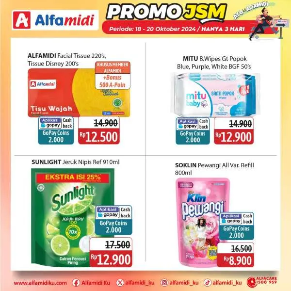 Promo JSM Alfamidi Periode 18-20 Oktober 2024