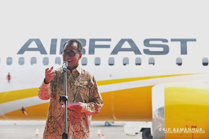 Hadiri Peluncuran Pesawat Airfast B737-8 Max, Menhub Tekankan Pentingnya Keselamatan