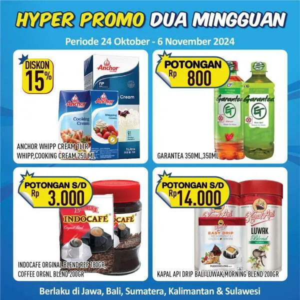 Promo Hypermart Dua Mingguan Periode 24 Oktober-6 November 2024