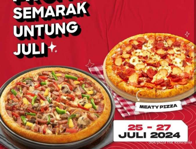 Promo Semarak Untung Juli dari Pizza Hut Juli 2024 Hadirkan Buy 1 Get 1 Pizza