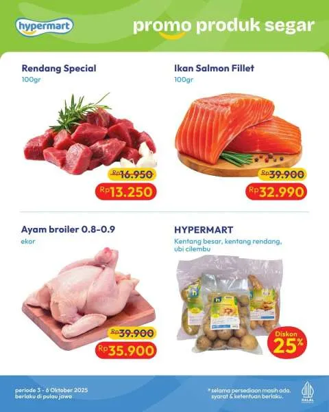 Promo JSM Hypermart Weekend Periode 3-6 Oktober 2025