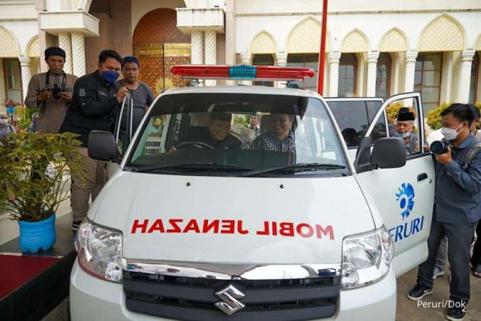 Wujudkan Fungsi Kesejahteraan Masyarakat, Perum Peruri Salurkan Ambulans