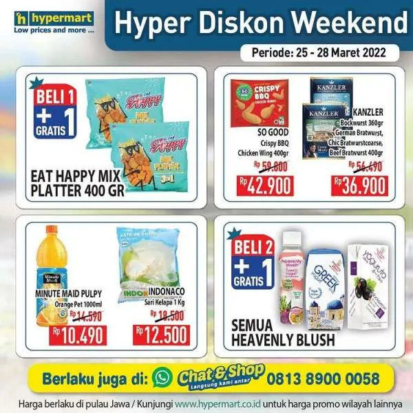 Promo JSM Hypermart Mulai 25-28 Maret 2022