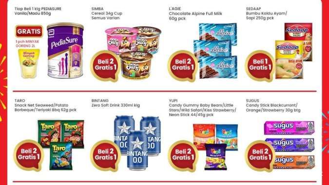 Promo Berhadiah Indomaret sampai 25 Desember, Beli 1 Susu Gratis 1 Minyak Goreng 2L