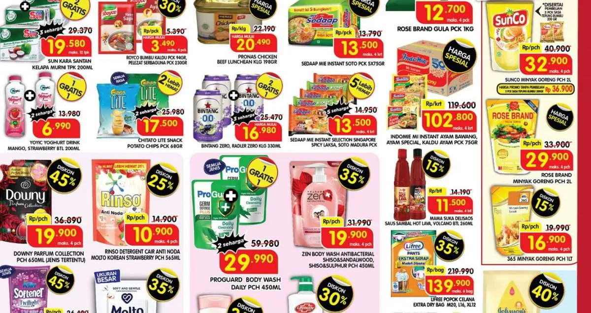 Promo Superindo 9-11 September 2022, Cek Penawaran Beli 1 Gratis 1 di Sini!