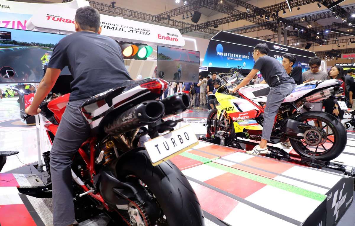 Pertamina Lubricants Ajak Pengunjung GIIAS Rasakan Sensasi Balapan