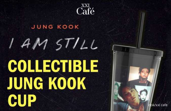 Promo Terbatas Official Collectible Jung Kook Cup I Am Still 11-29 September 2024