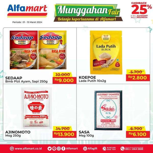 Promo Alfamart Jelang Ramadan Periode 1-15 Maret 2024