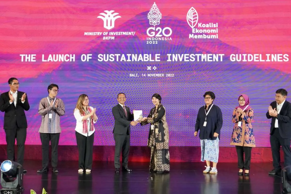 Kementerian Investasi Luncurkan panduan Investasi Lestari 