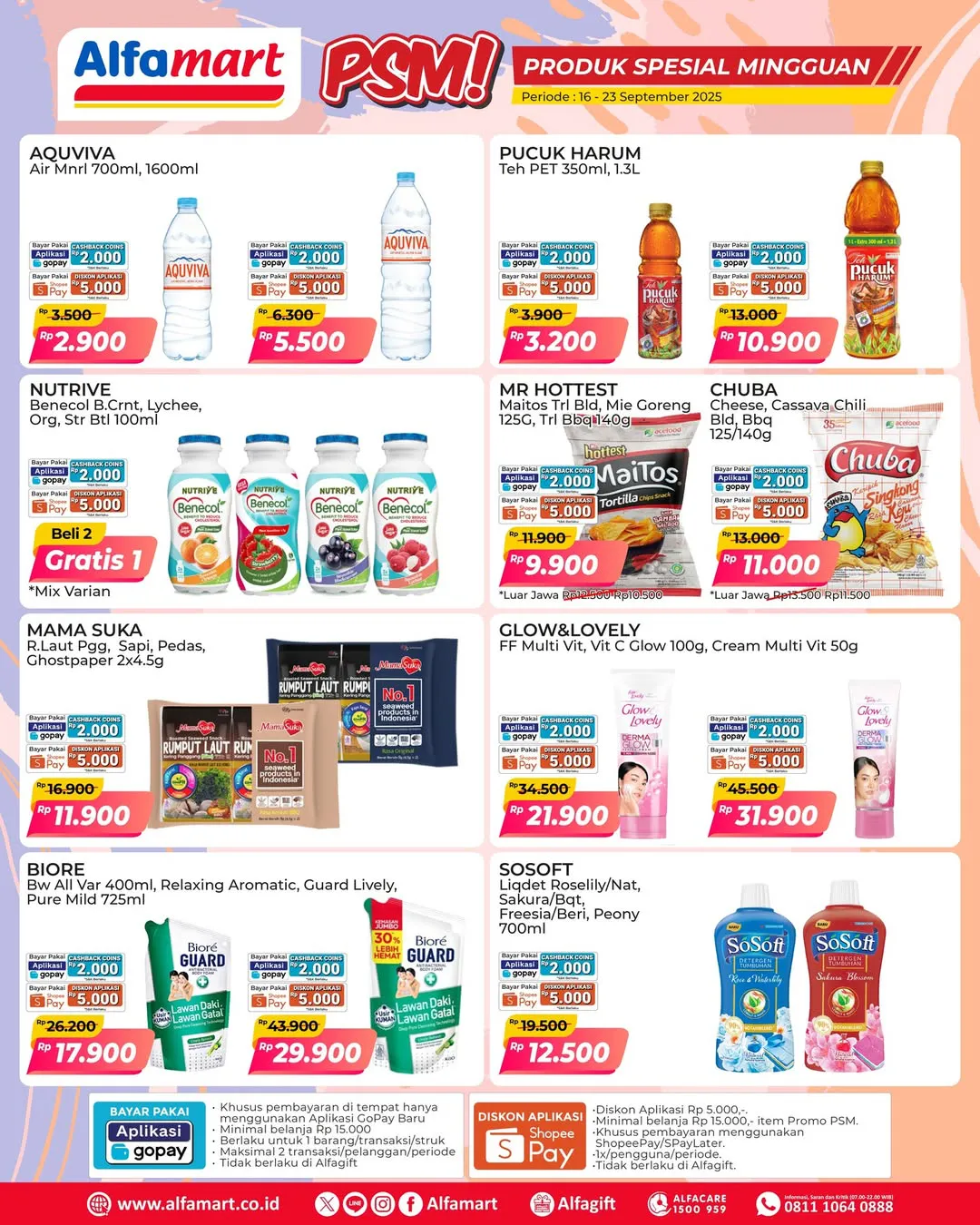 Promo PSM Alfamart Periode 16-23 September 2025