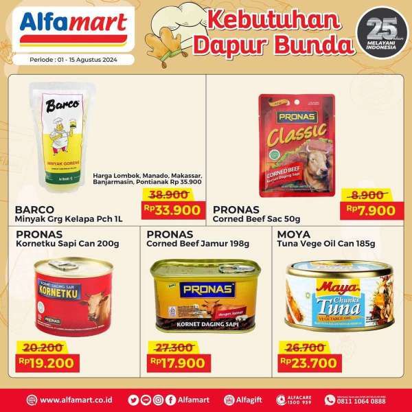 Promo Alfamart 1-15 Agustus 2024, Promo Minyak Goreng Murah