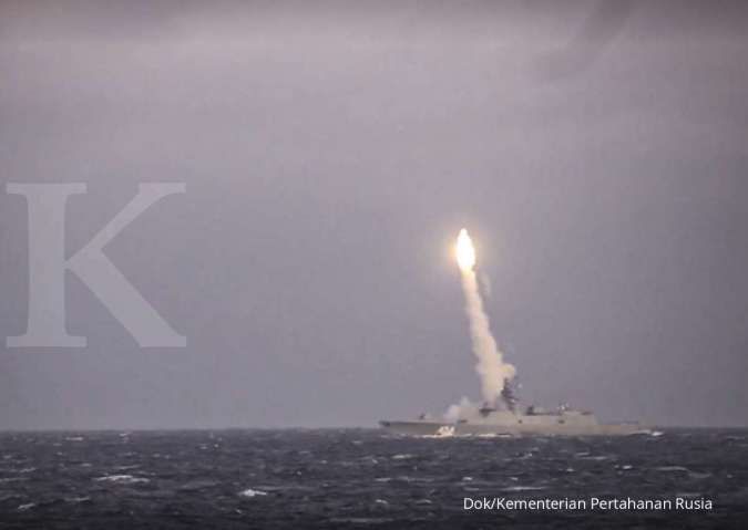 Kecepatan bisa sampai 11.000 km per jam, Rusia uji coba lagi rudal hipersonik Tsirkon