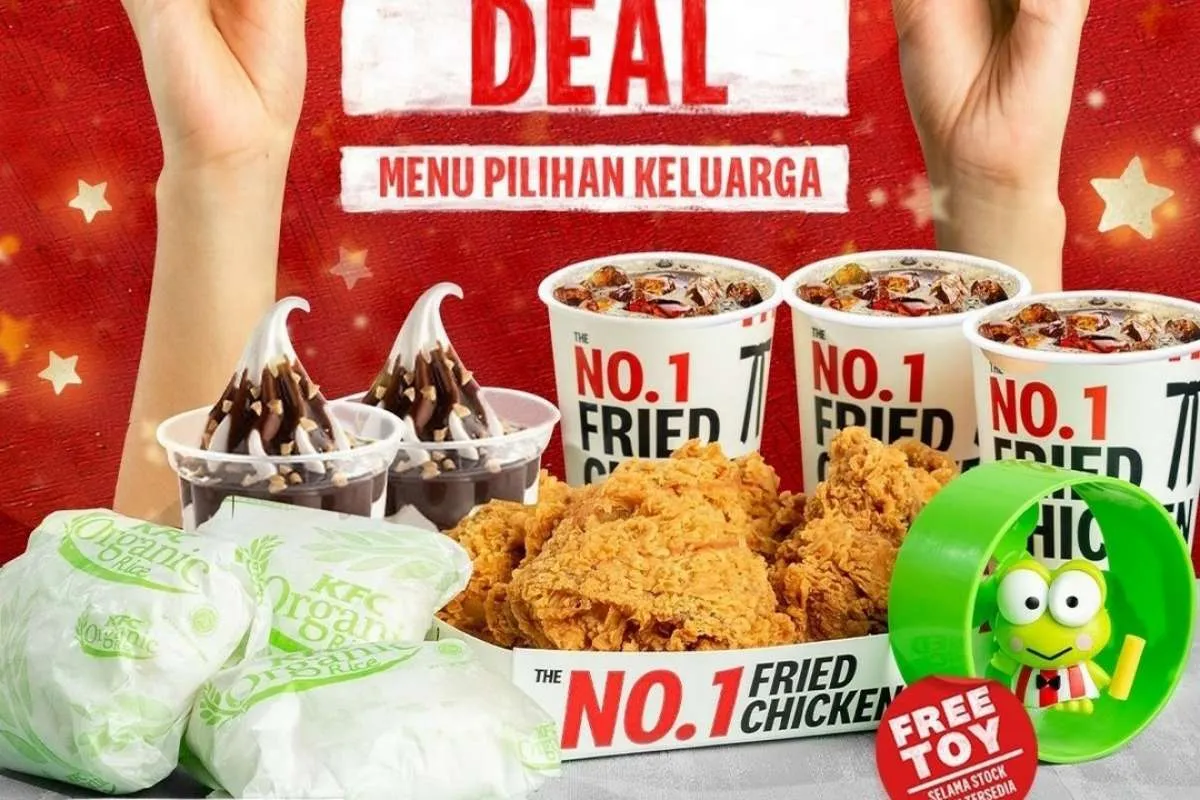 Promo KFC 13-14 November 2021, Paket Weekend Smart Family Deals Rp 107.000