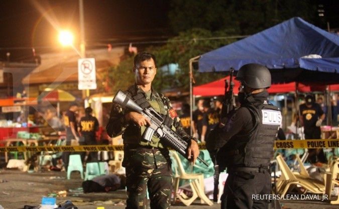 Bom meledak di Filipina, dua tewas, 28 terluka