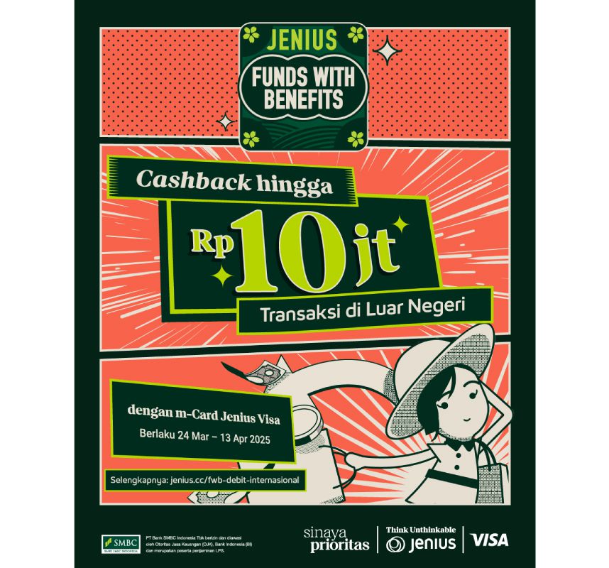 Kontan - Bank Jenius Kilas Online. Photo: Bank Jenius