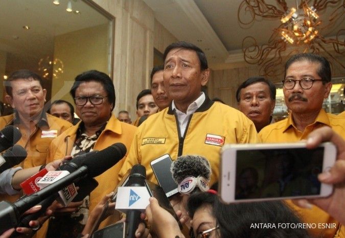 Oesman Sapta mengajukan Wiranto jadi cawapres Jokowi di Pilpres 2019