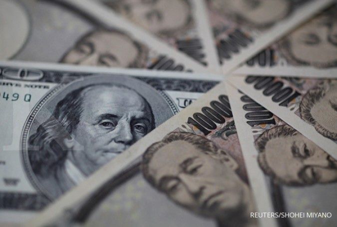 Keunggulan yen versus dollar diramal sesaat