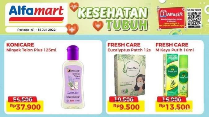 Promo Alfamart Edisi Produk Kesehatan Tubuh, Berlaku sampai 15 Juli 2022