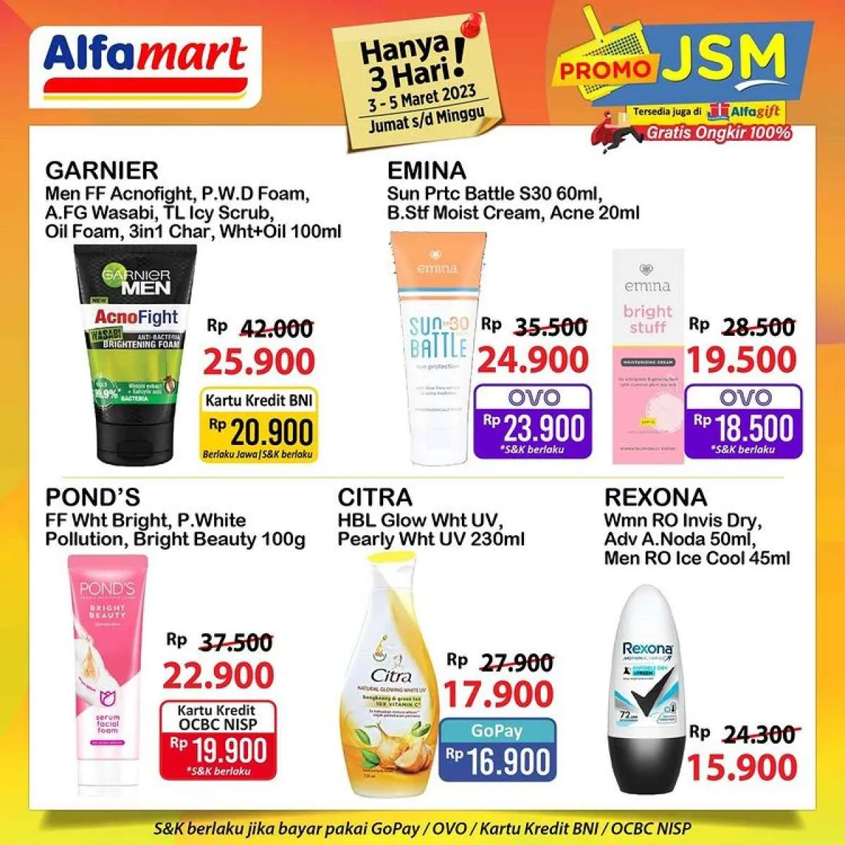 Katalog Promo JSM Alfamart Periode 3-5 Maret 2023, Cermati Sebelum Belanja Hari Ini