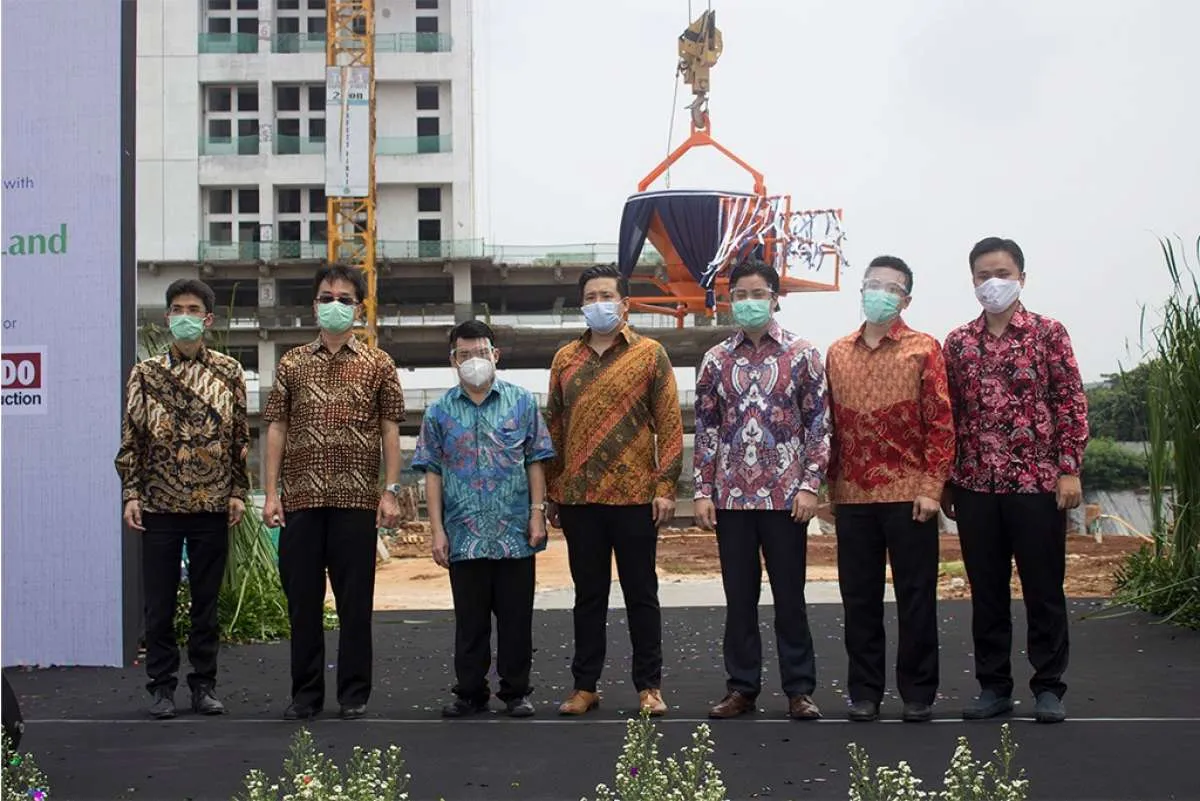 Apartemen The Fritz Kingland Avenue ditargetkan selesai dibangun pada tahun 2023