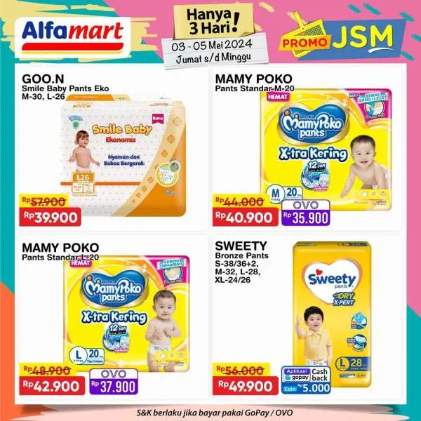 Promo JSM Alfamart Periode 3-5 Mei 2024