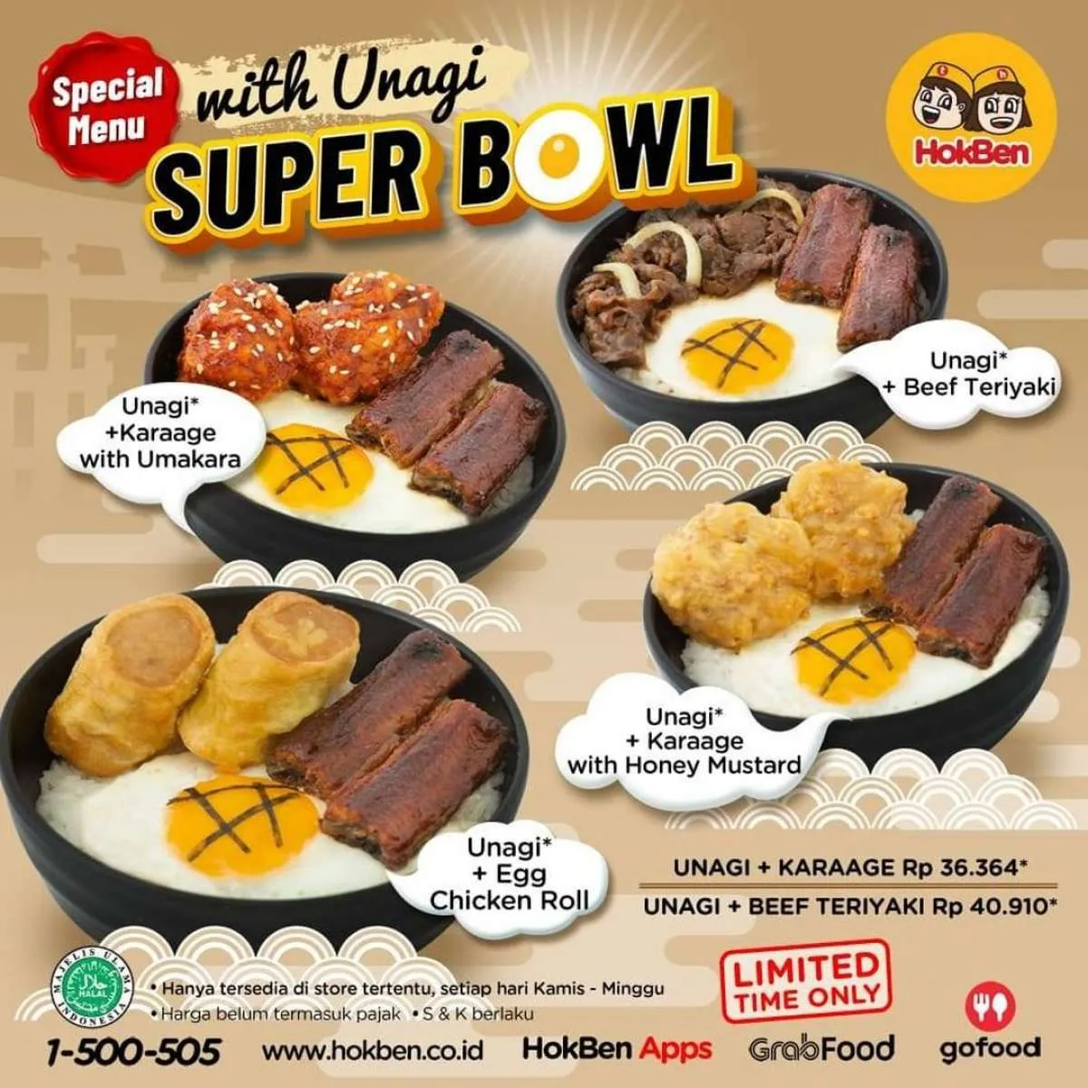 Makan murah hanya Rp 30 ribuan di promo HokBen hari ini 26 Februari 2021