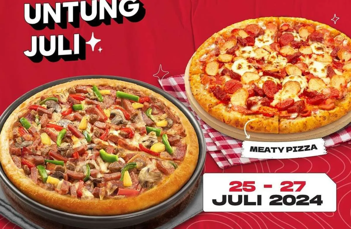 Promo Pizza Hut x BCA Sabtu 27 Juli 2024, Beli 1 Gratis 1 Segera Berakhir Hari Ini