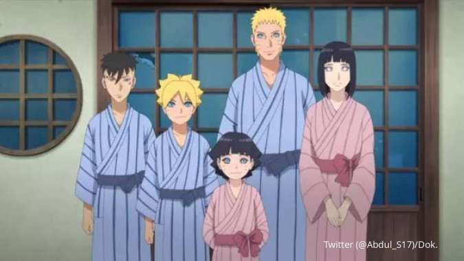 Sinopsis & Jadwal Boruto Episode 258: Keluarga Naruto Pergi ke Pemandian Air Panas