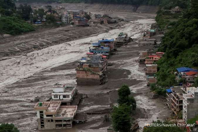 Banjir Dahsyat Nepal Tewaskan 162 Orang, Tim Penyelamat Masih Cari Korban Hilang