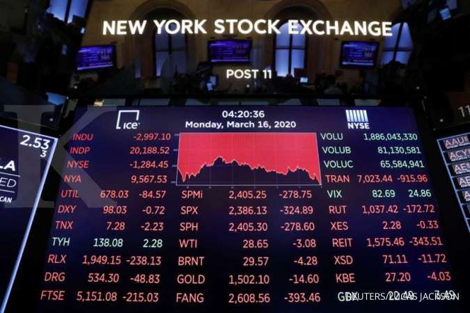 Wall Street: Aksi Jual Besar-besaran Saham Teknologi Menekan Dow Jones, S&P, Nasdaq