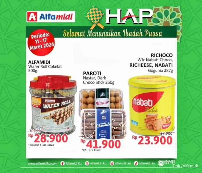 Promo Alfamidi Hemat Satu Pekan Periode 11-17 Maret 2024