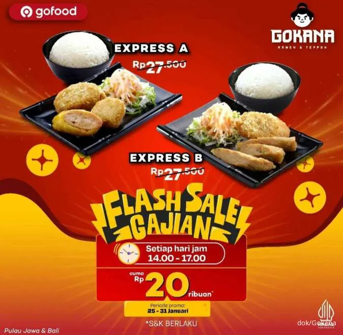 Promo Gokana Flash Sale