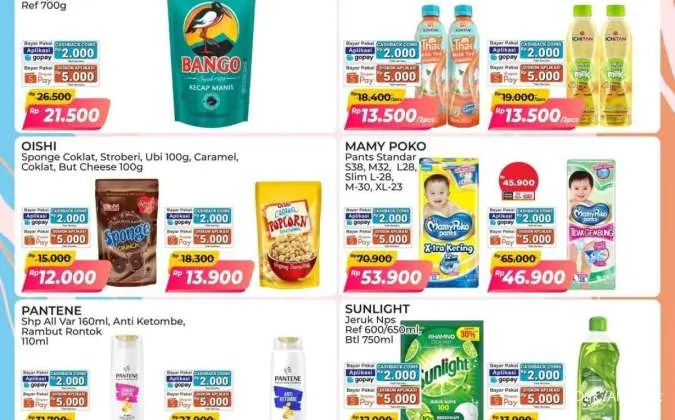 Promo PSM Alfamart Periode 24-30 September 2025, Sunlight Botol Cuma Rp 10.000