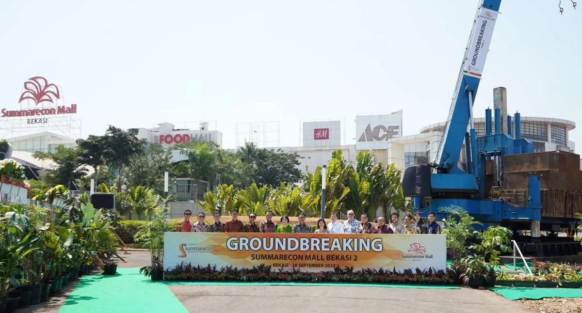 Groundbreaking Ceremony Summarecon Mall Bekasi Tahap 2