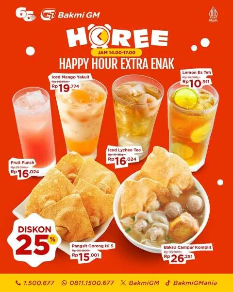 Promo Horee Bakmi GM November 2025