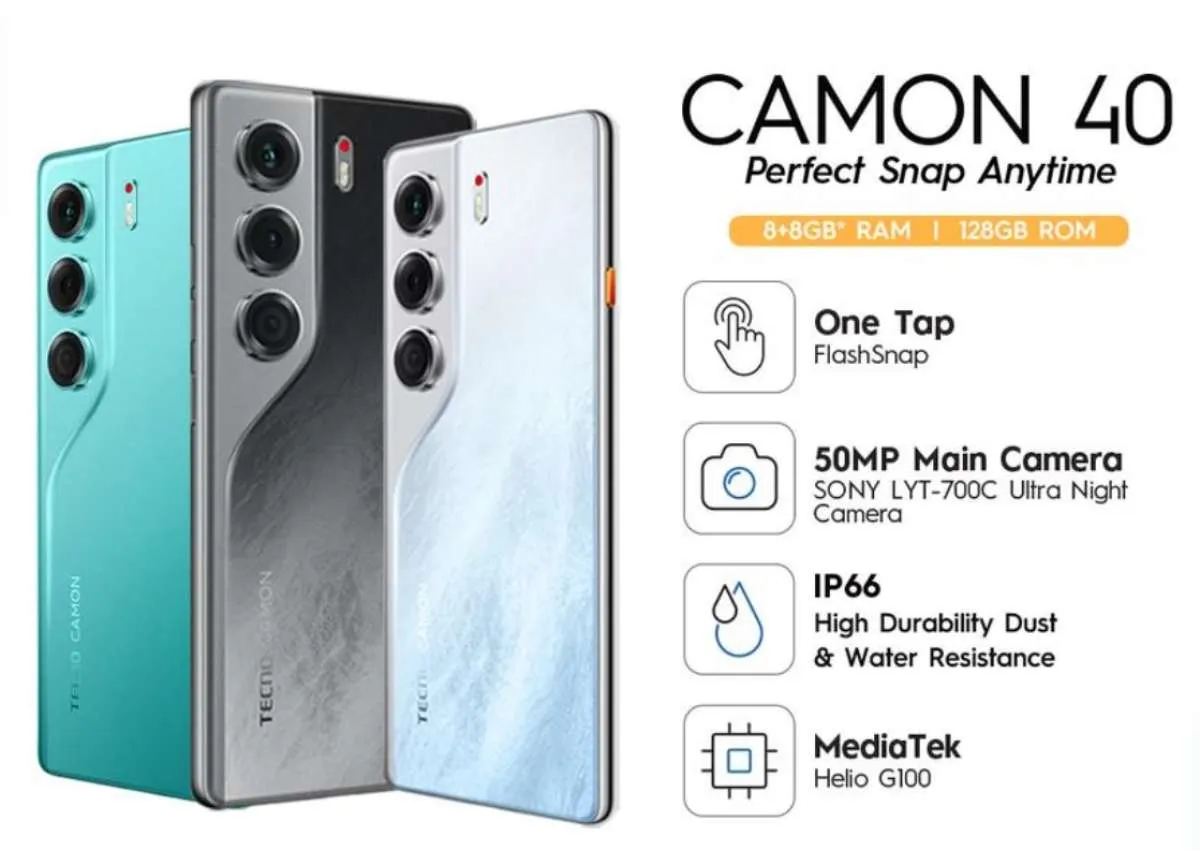 Lebih Bagus TECNO CAMON 40 atau TECNO POVA 7? Ayo Cek Perbandingannya