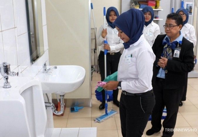 Jasa kebersihan menjadi penyumbang terbesar pendapatan ISS Indonesia