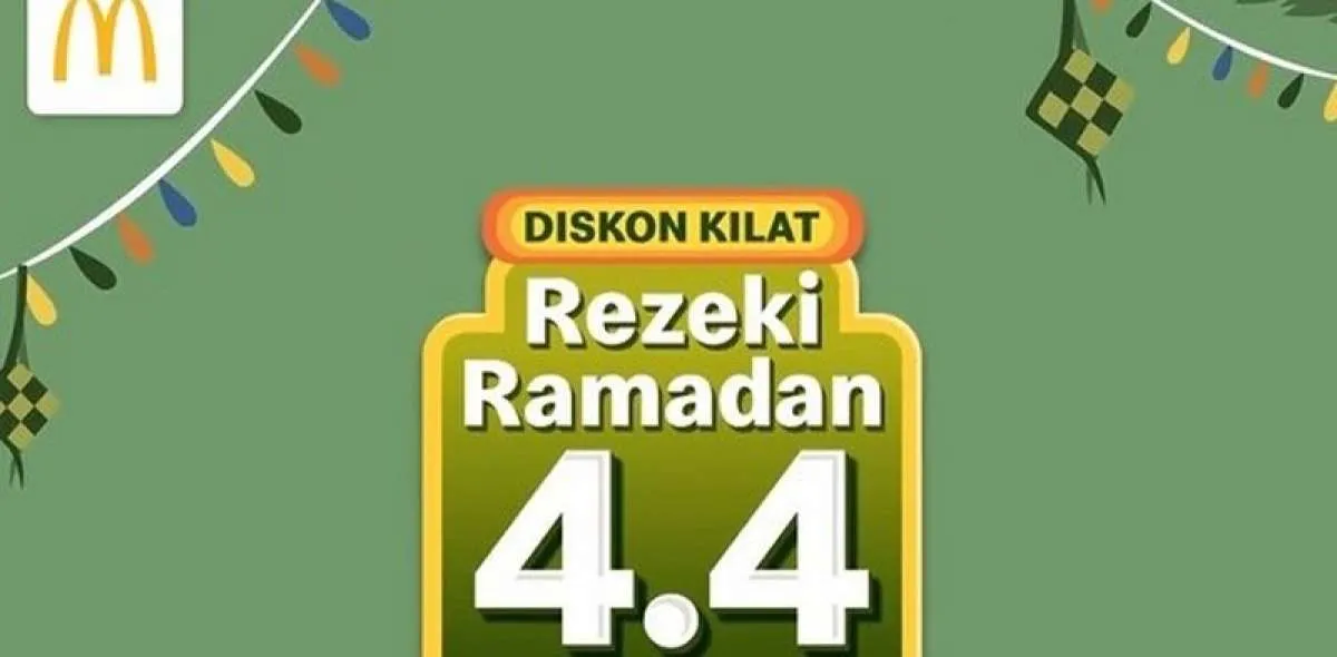 Promo McD 4.4 April 2023, Diskon Kilat Paket Rezeki Ramadhan Hanya Hari Ini!