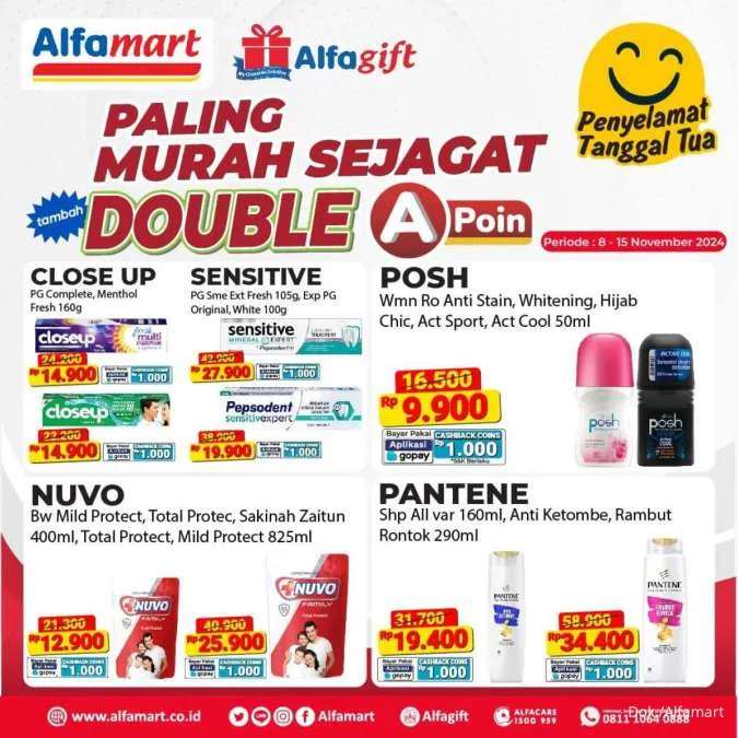 Promo Alfamart Paling Murah Sejagat Periode 8-15 November 2024